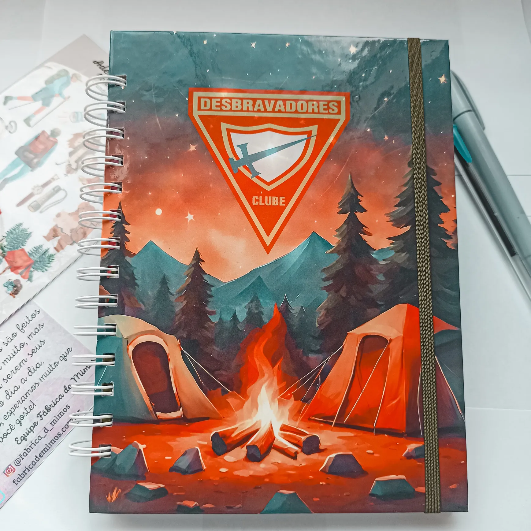 Caderno Personalizado de Desbravadores DBV
